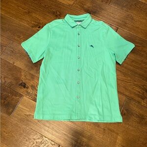 Tommy Bahama islandzone Green Polo